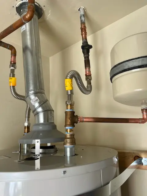 Water heater installation and plumbing repair in Glenwood